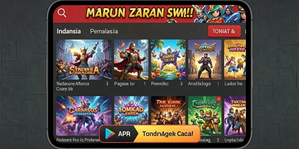 bisabet - Antarmuka pengguna yang sederhana dan menarik.